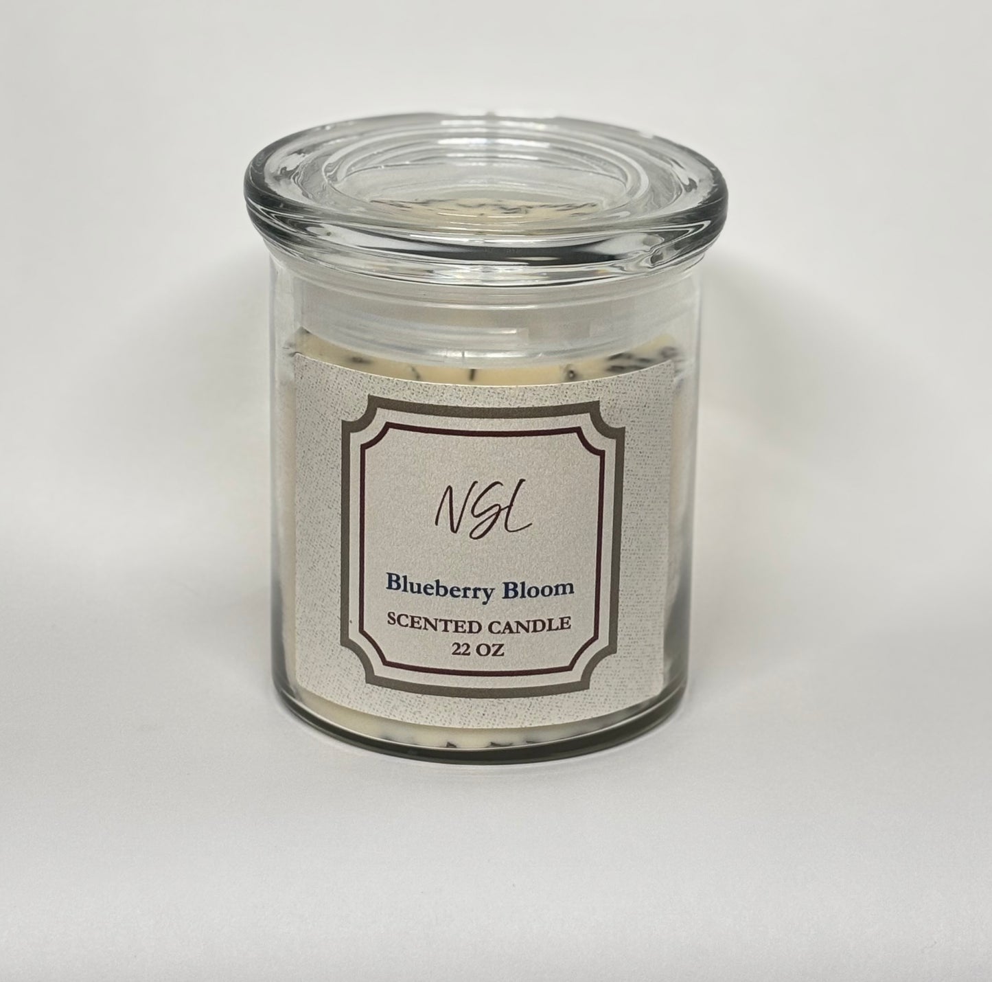 22oz blueberry bloom candle