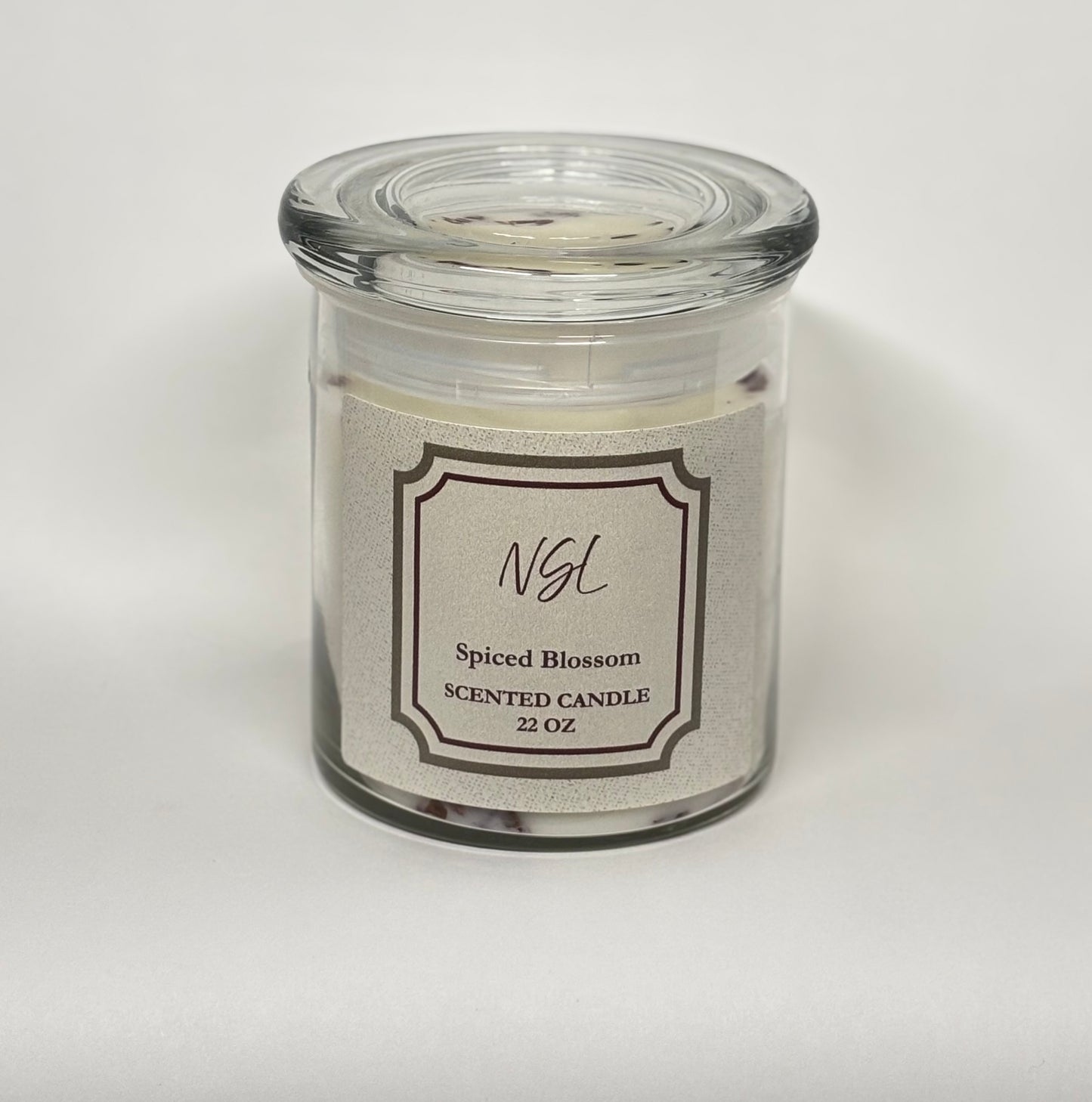 22oz spiced blossom candle