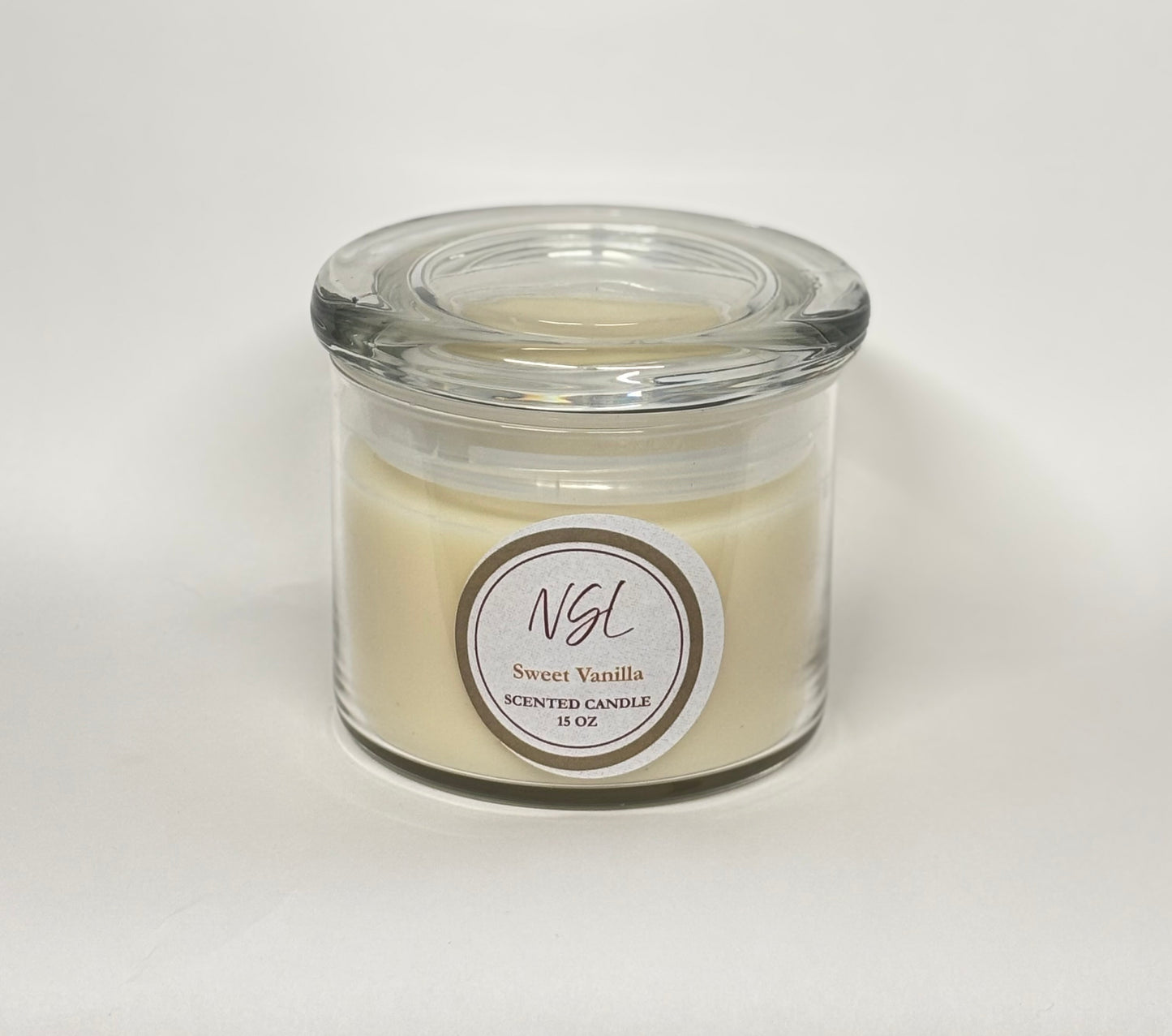 15oz sweet vanilla candle