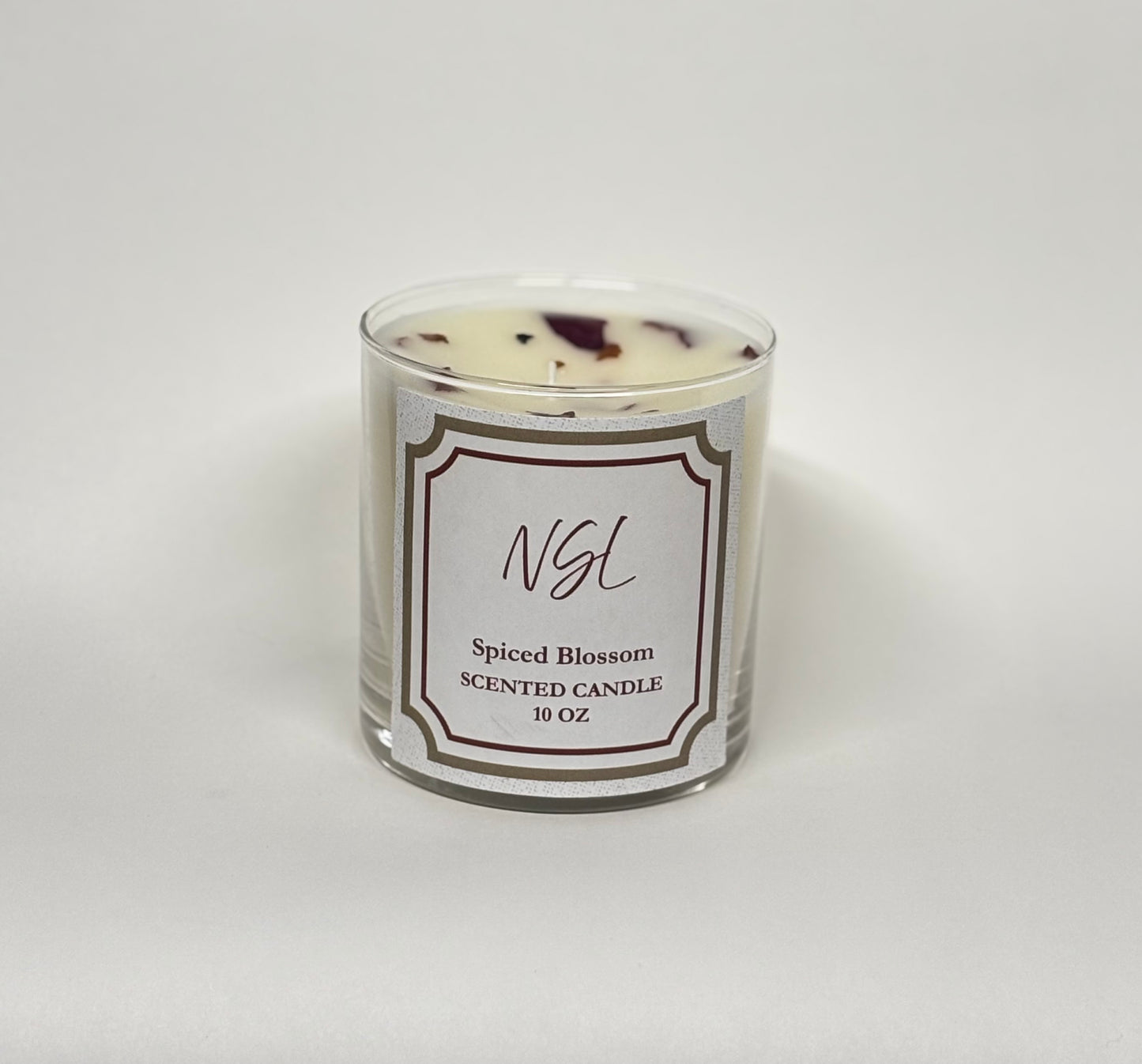 10oz cotton wick spiced blossom candle
