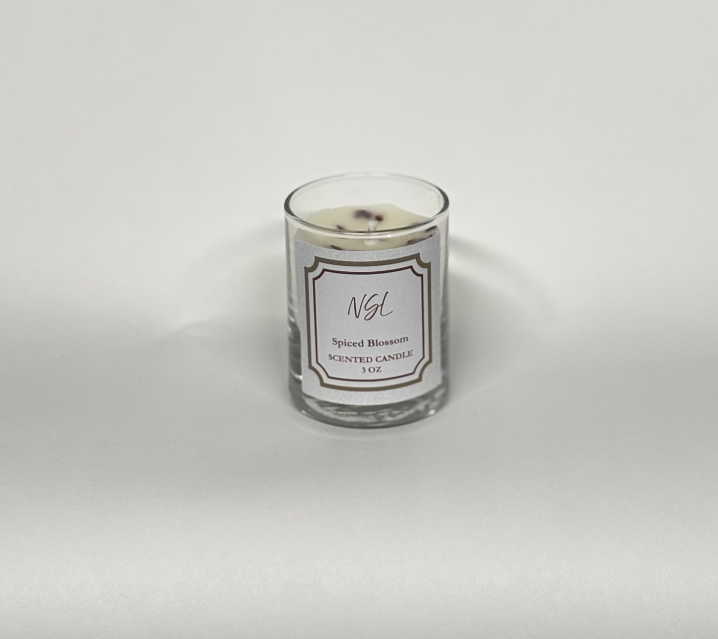 3oz cotton wick spiced blossom candle
