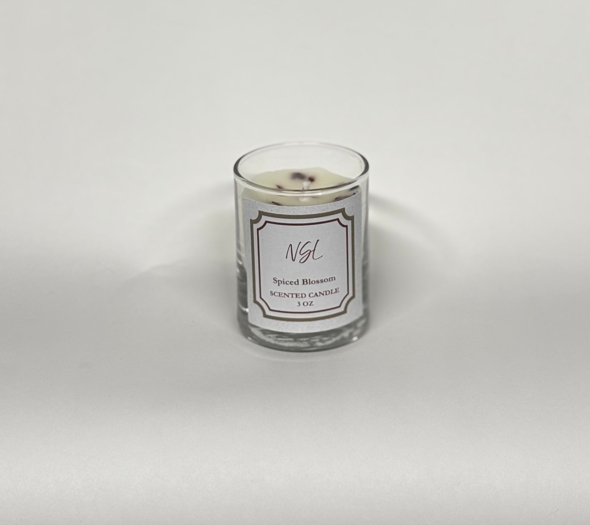 3oz cotton wick spiced blossom candle